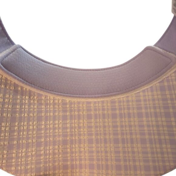 NWT Lululemon Seersucker Check Removable Sweatband Visor S/M Lavender Frost